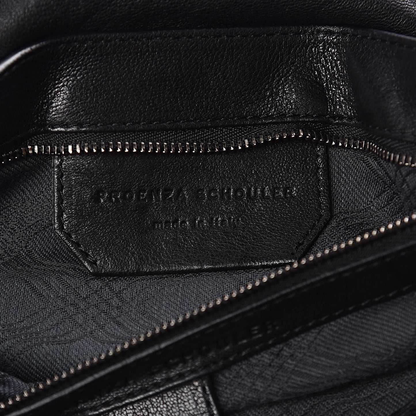 Lambskin PS1 Large Satchel Black