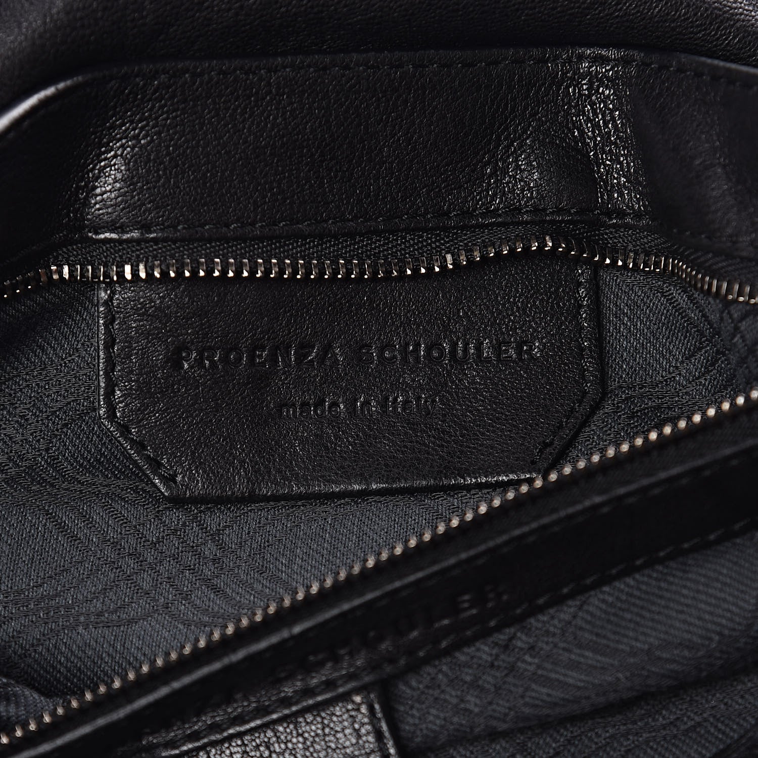 Proenza Schouler Lambskin PS1 Large Satchel Black 6 of 10