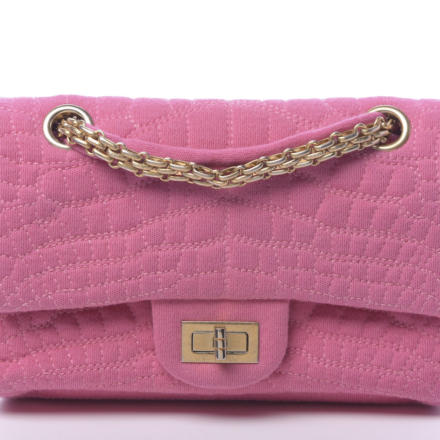 Jersey Coco's Croc 2.55 Reissue 224 Flap Pink