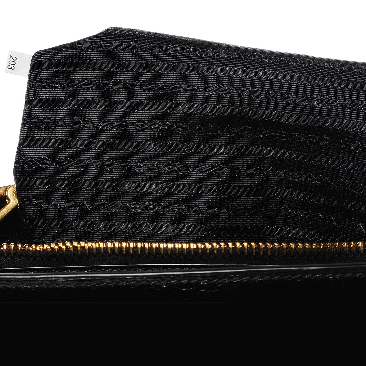 Prada Vitello Shine Tote Nero Black 7 of 9