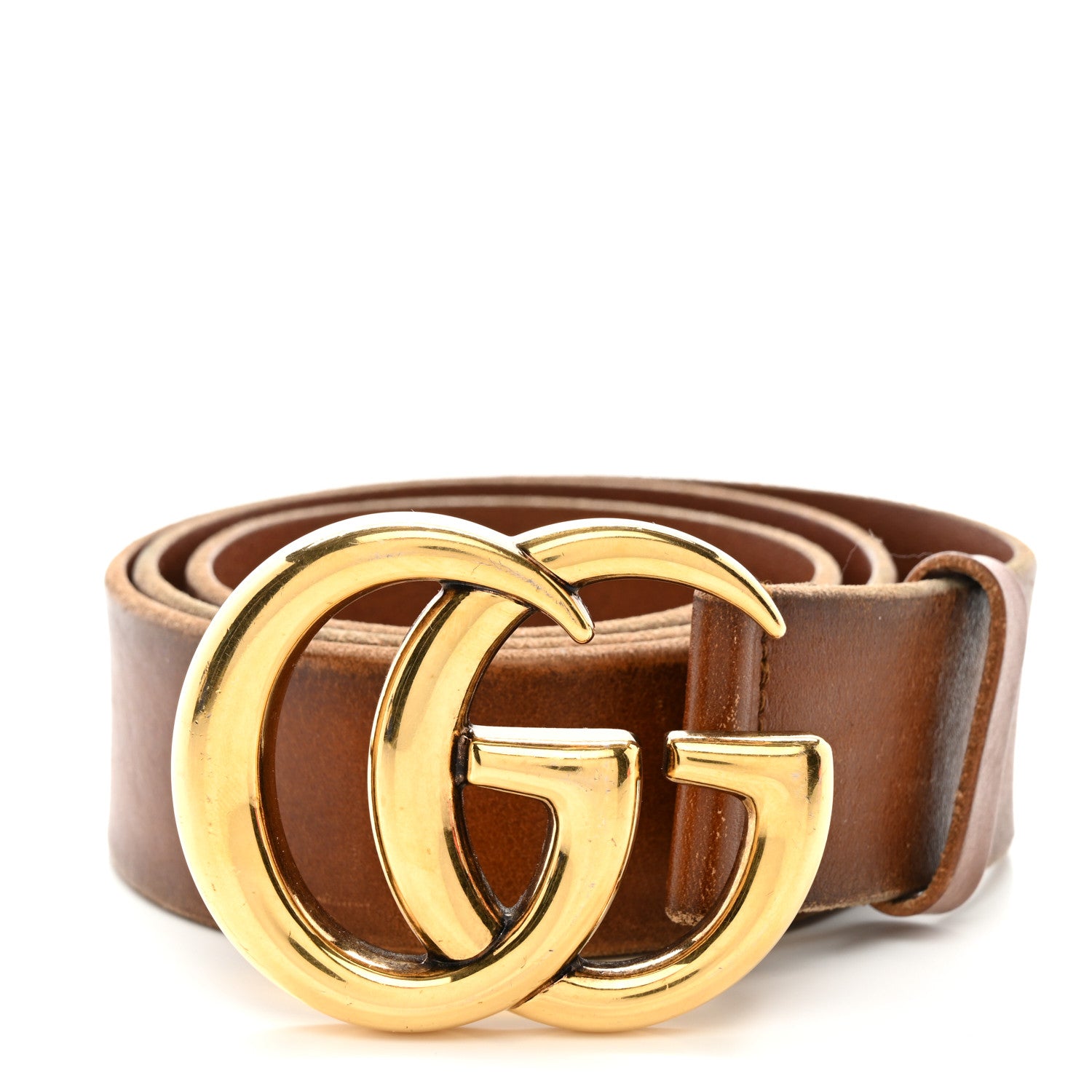 Gucci Faded Calfskin Double G 40mm Belt 85 34 Cuir 1 of 5