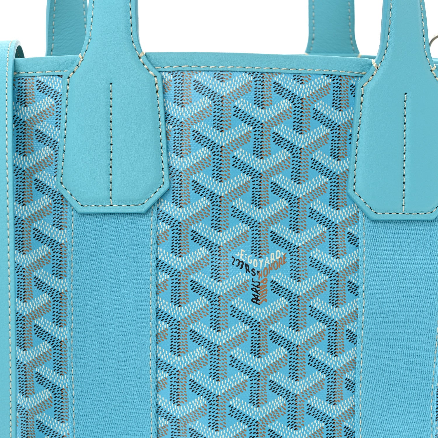 Goyard Goyardine Belharra PM Bleu Turquoise 7 of 9