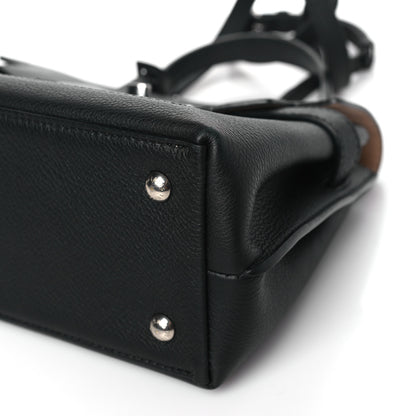 Louis Vuitton Calfskin Lockme Ever BB Black 10 of 12