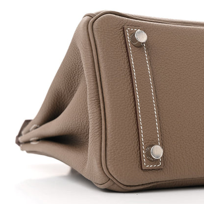 Hermes Togo Birkin 25 Etoupe 9 of 11