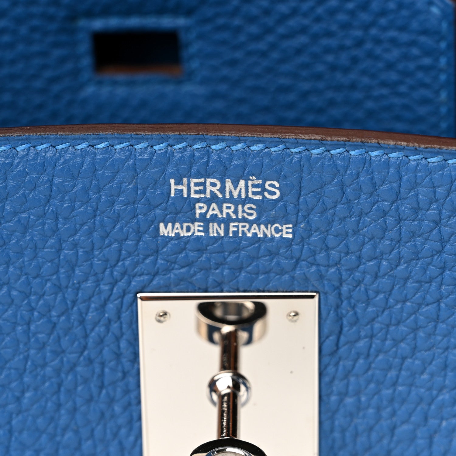 Hermes Togo Birkin 40 Mykonos 7 of 12