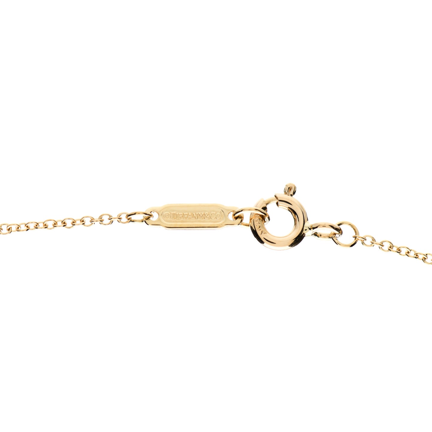 18K Yellow Gold Diamond Extra Mini Heart Pendant Necklace
