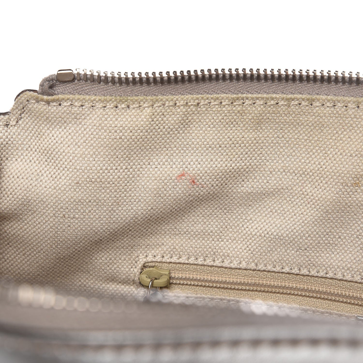 Gucci Guccissima Small D Gold Ring Messenger Silver 8 of 11