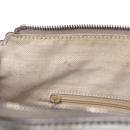 Gucci Guccissima Small D Gold Ring Messenger Silver 8 of 11
