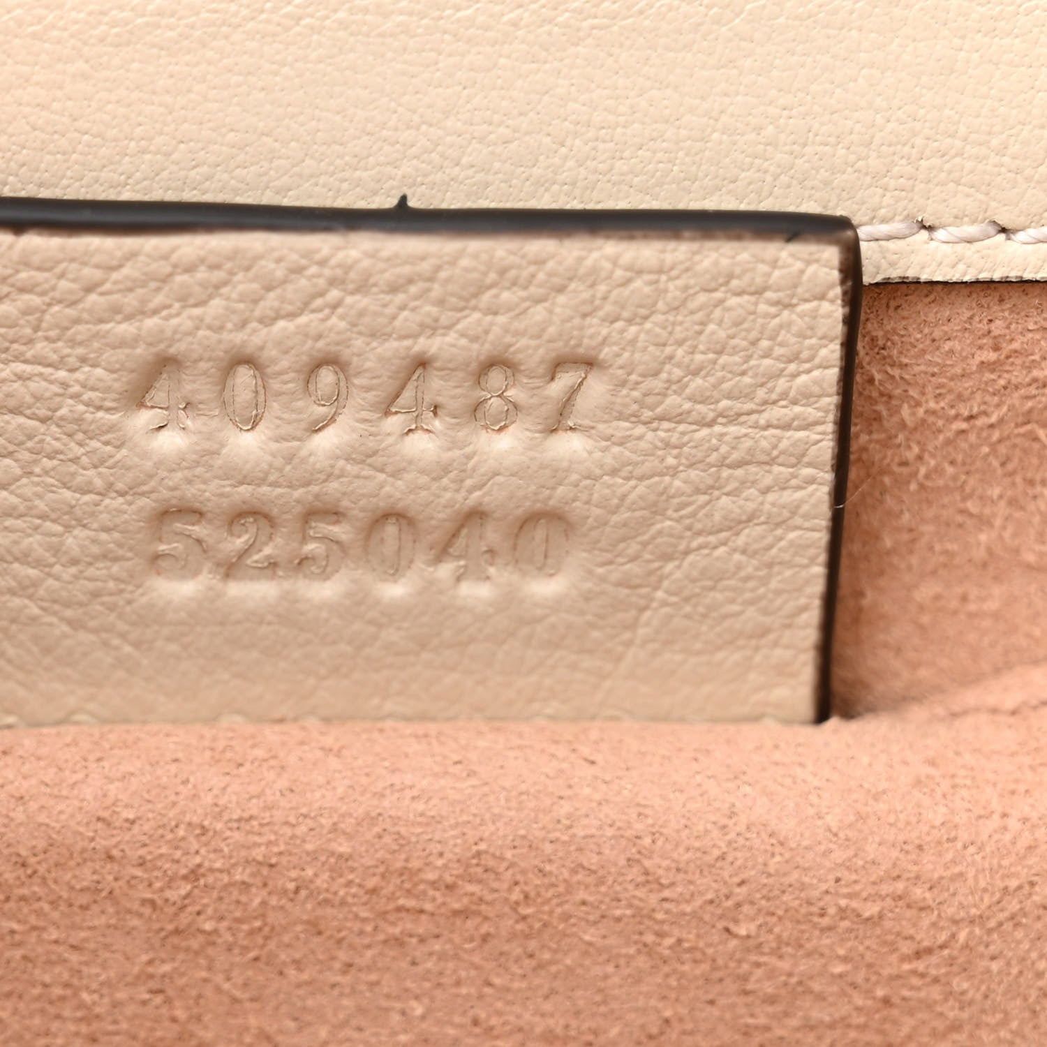 Gucci GG Supreme Monogram Calfskin Small Padlock Shoulder Bag Beige Mystic White Sun Oil 7 of 13