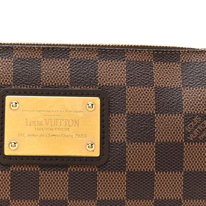 Louis Vuitton Damier Ebene Eva Clutch 8 of 10
