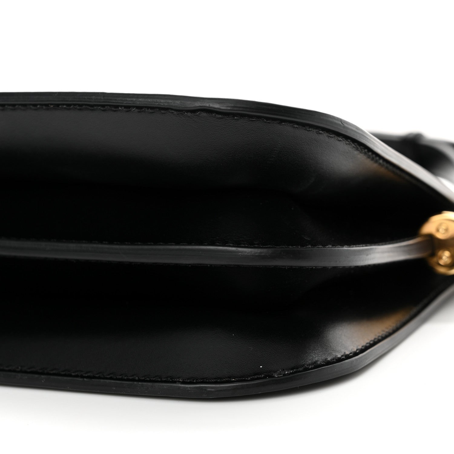 Fendi Vitello King Luxor Fendi Touch Shoulder Bag Black 10 of 11