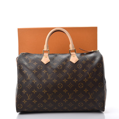 Louis Vuitton Monogram Speedy 35 10 of 10