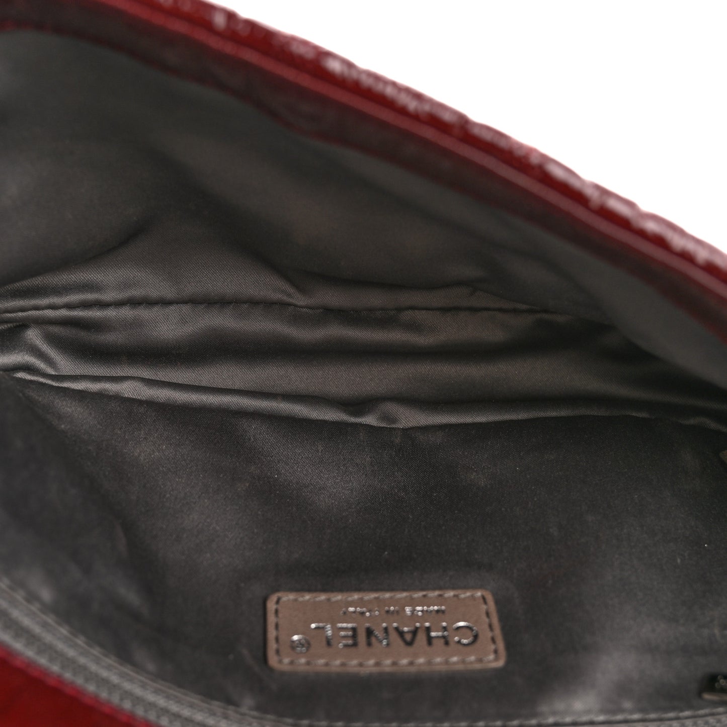 Vinyl Rock In Moscow Single Flap Dark Red