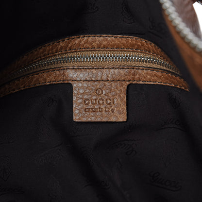 Gucci Calfskin Large Bamboo Bar Shoulder Bag Light Brown 6 of 9