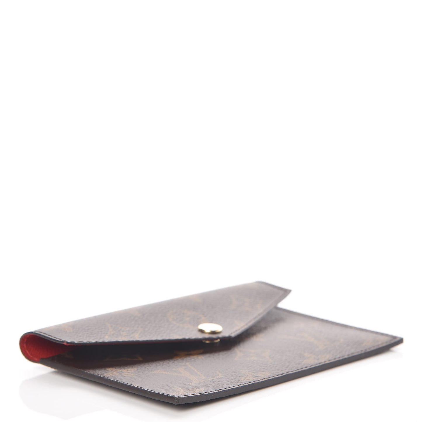 Monogram Daily Organizer Envelope Insert Red