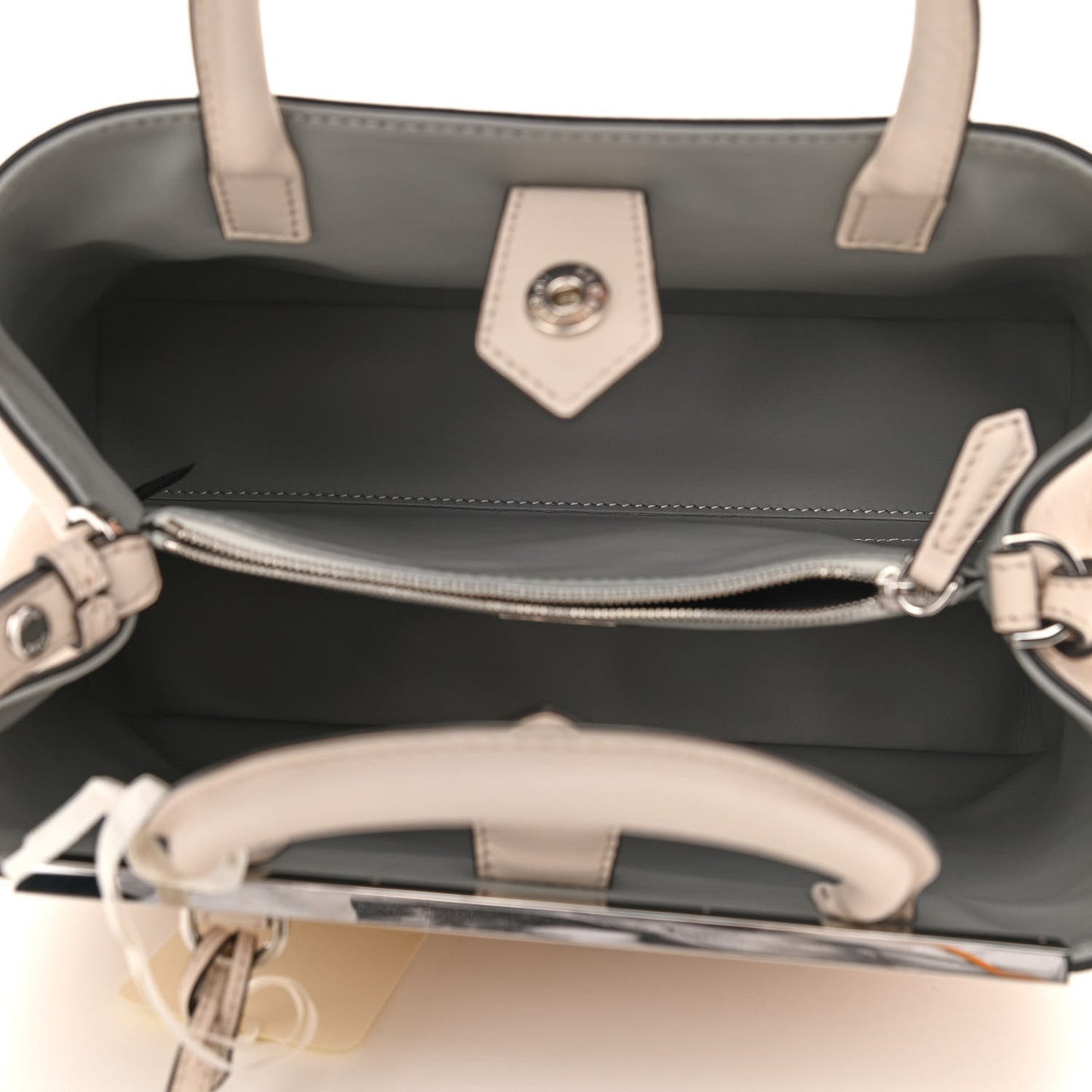 Vitello Dolce Century Petite 2Jours Tote Camelia Ghiaccio