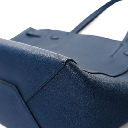 Celine Soft Grained Calfskin Small Belt Cabas Phantom Dark Blue 12 of 12