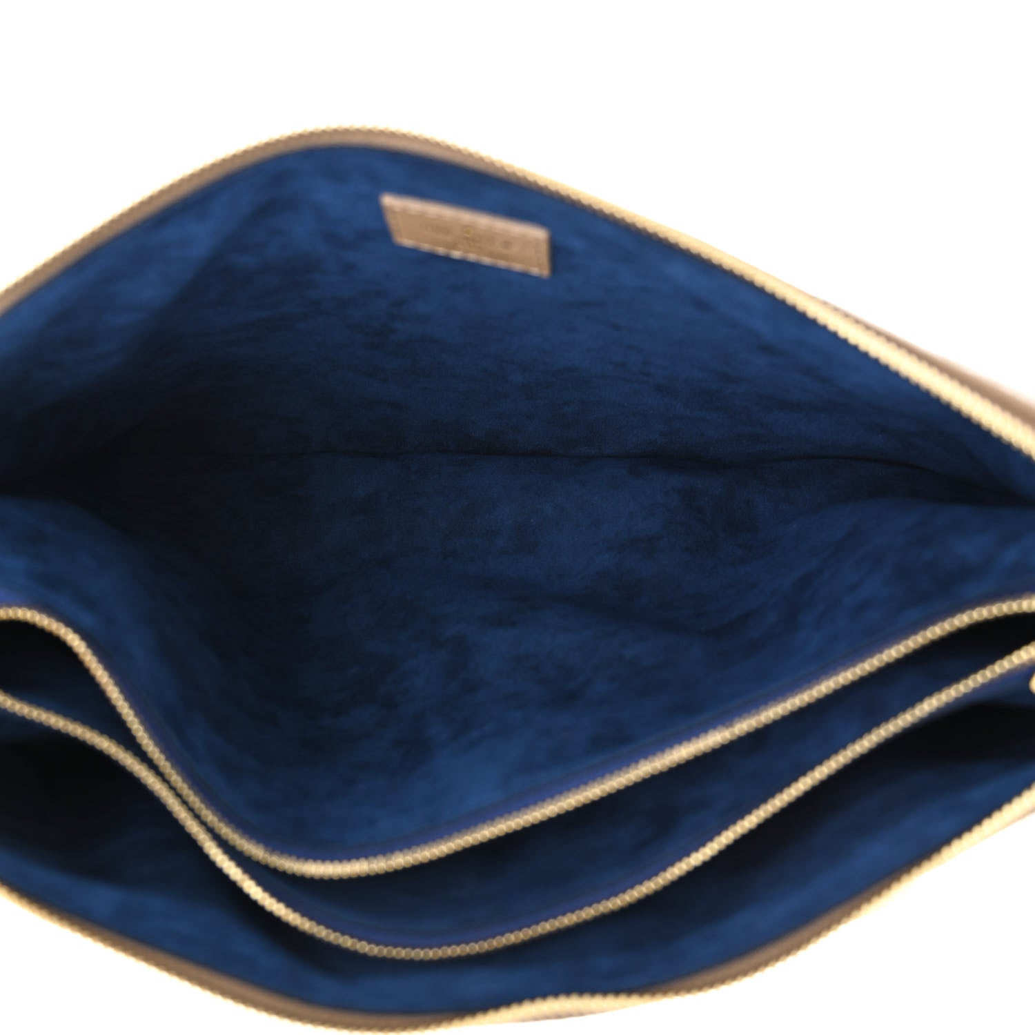 Louis Vuitton Lambskin Embossed Monogram Coussin MM Taupe 5 of 12