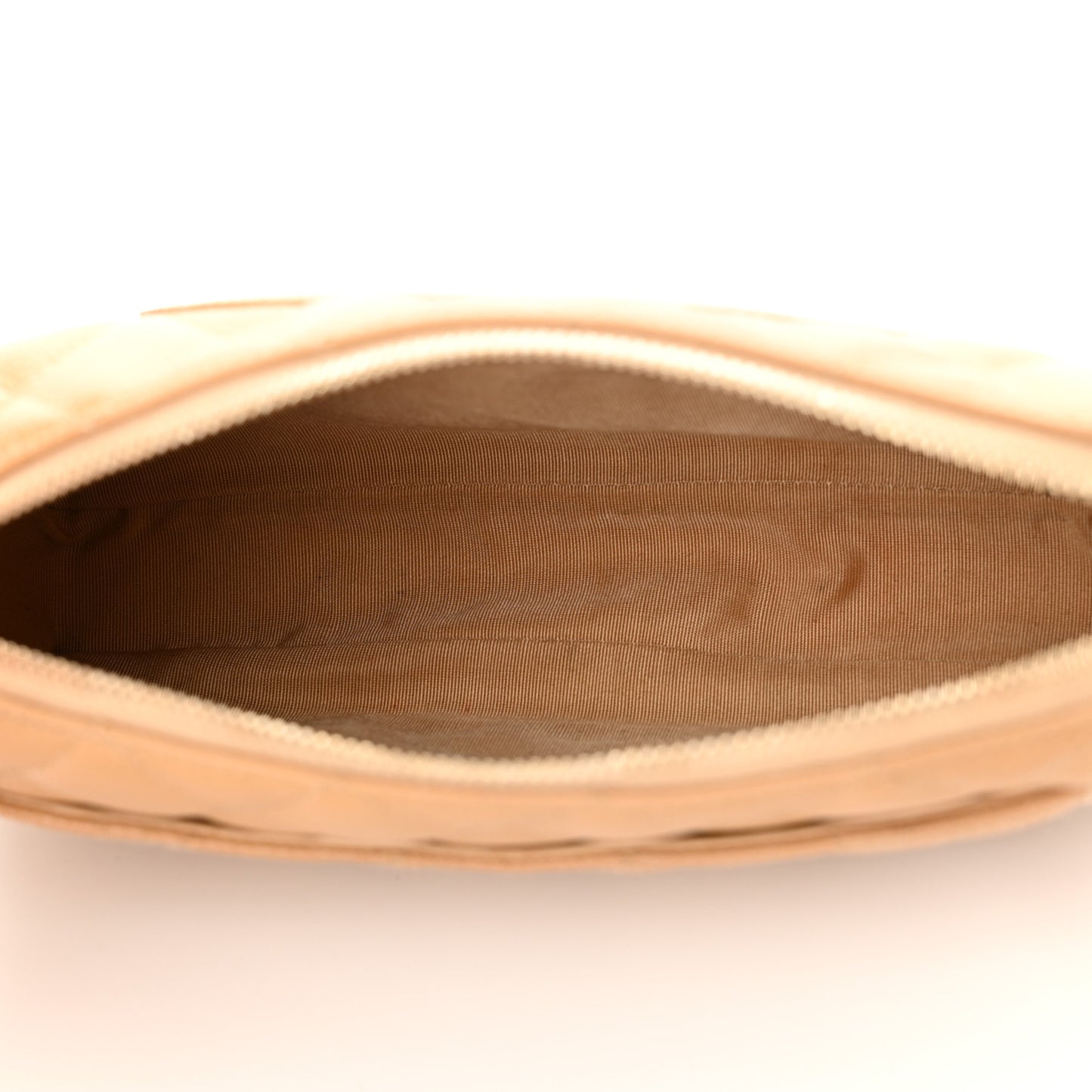 Caviar Quilted Timeless CC Shoulder Bag Beige