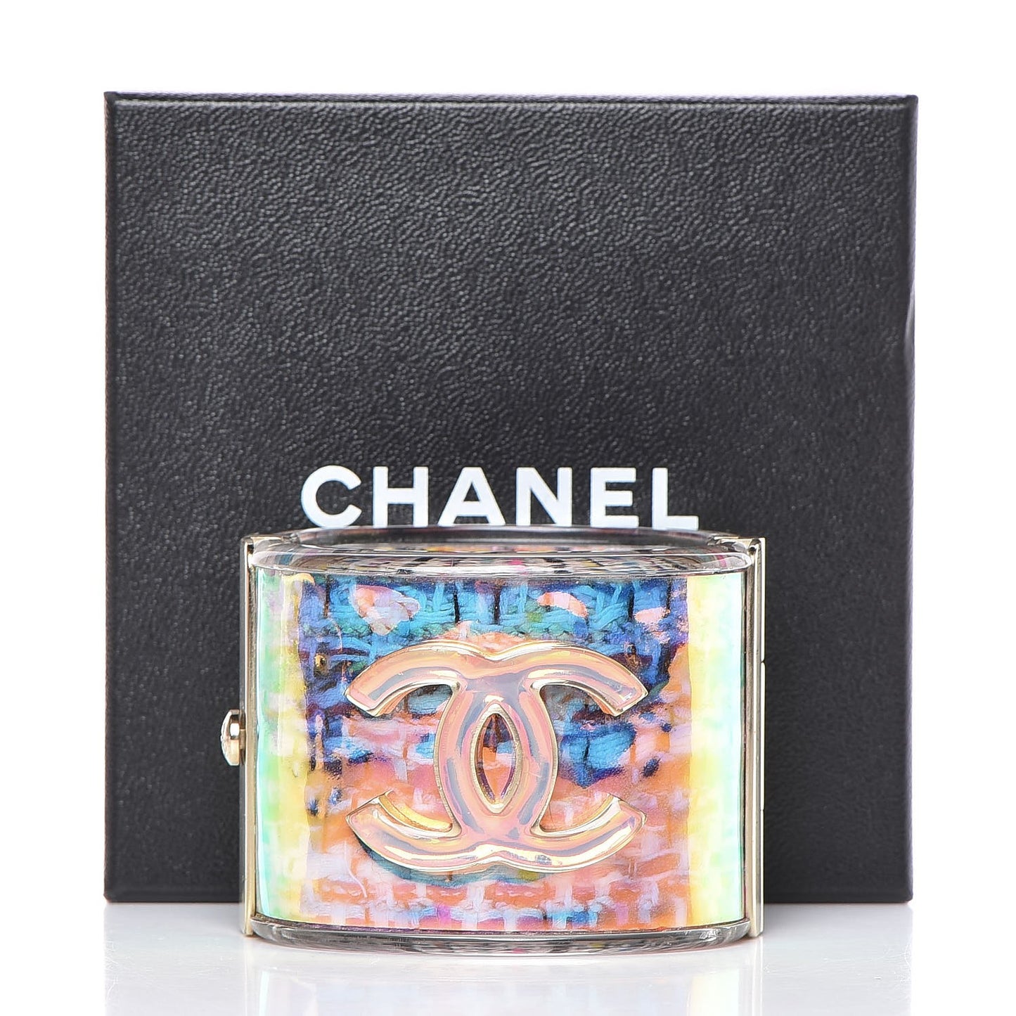 Resin Tweed CC Bangle Multicolor