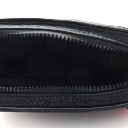 Louis Vuitton Taurillon Monogram Uniformes Solar Ray Soft Pochette Volga Belt Bag Black 5 of 9