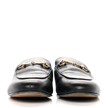 Gucci Calfskin Womens Princetown Slippers 39.5 Black 2 of 9
