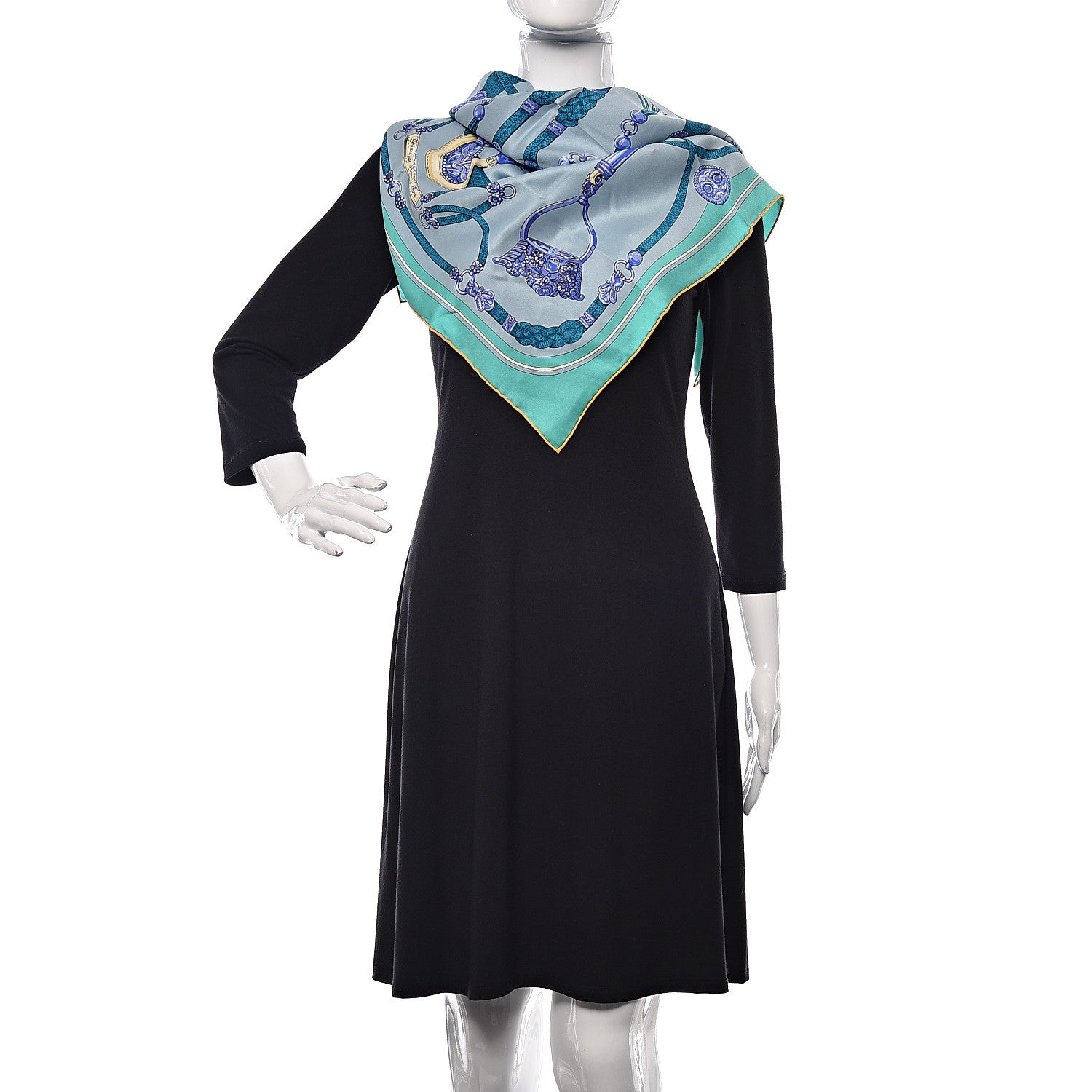 Hermes Silk Gaucho Par Paris Scarf 70 2 of 4