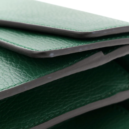 Gucci Pebbled Calfskin Small Dionysus Shoulder Bag Emerald 12 of 12