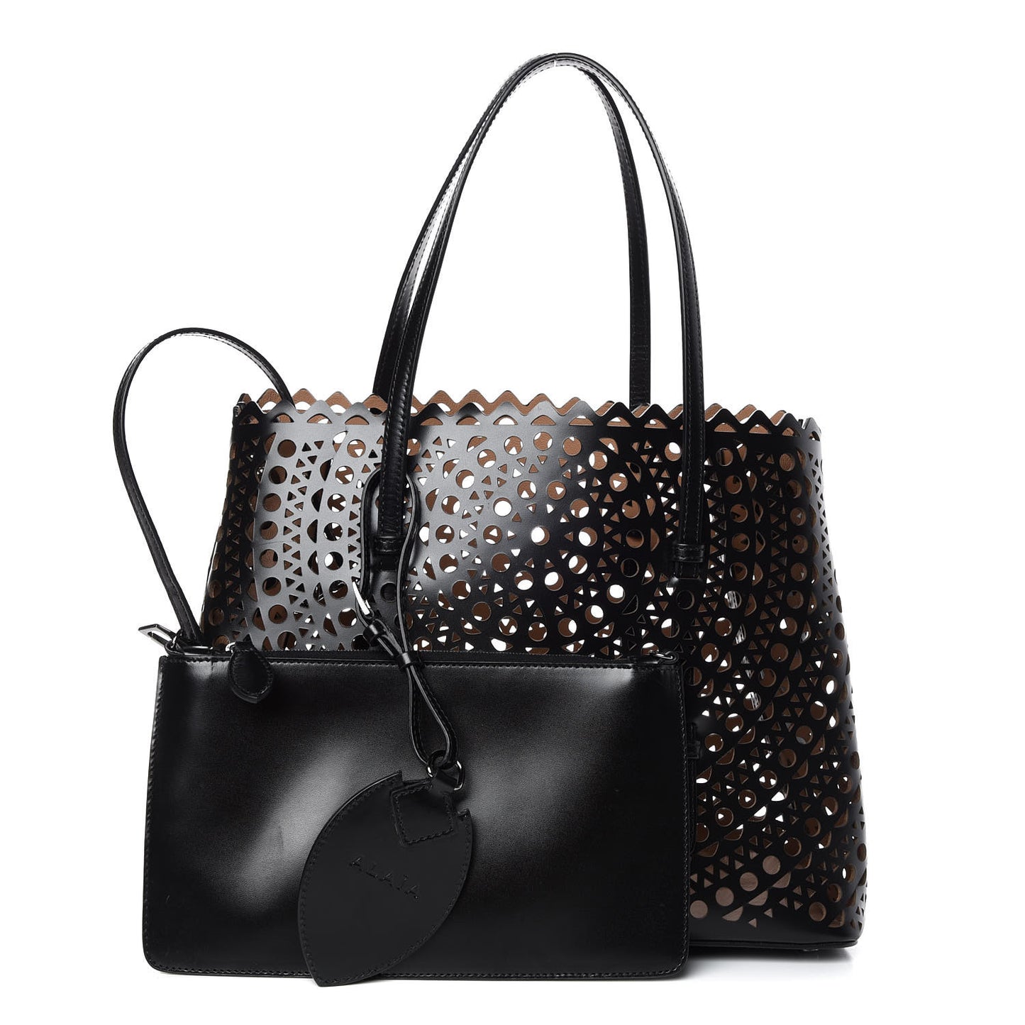 Calfskin Vienne Mina 32 Bag Nuit Noir