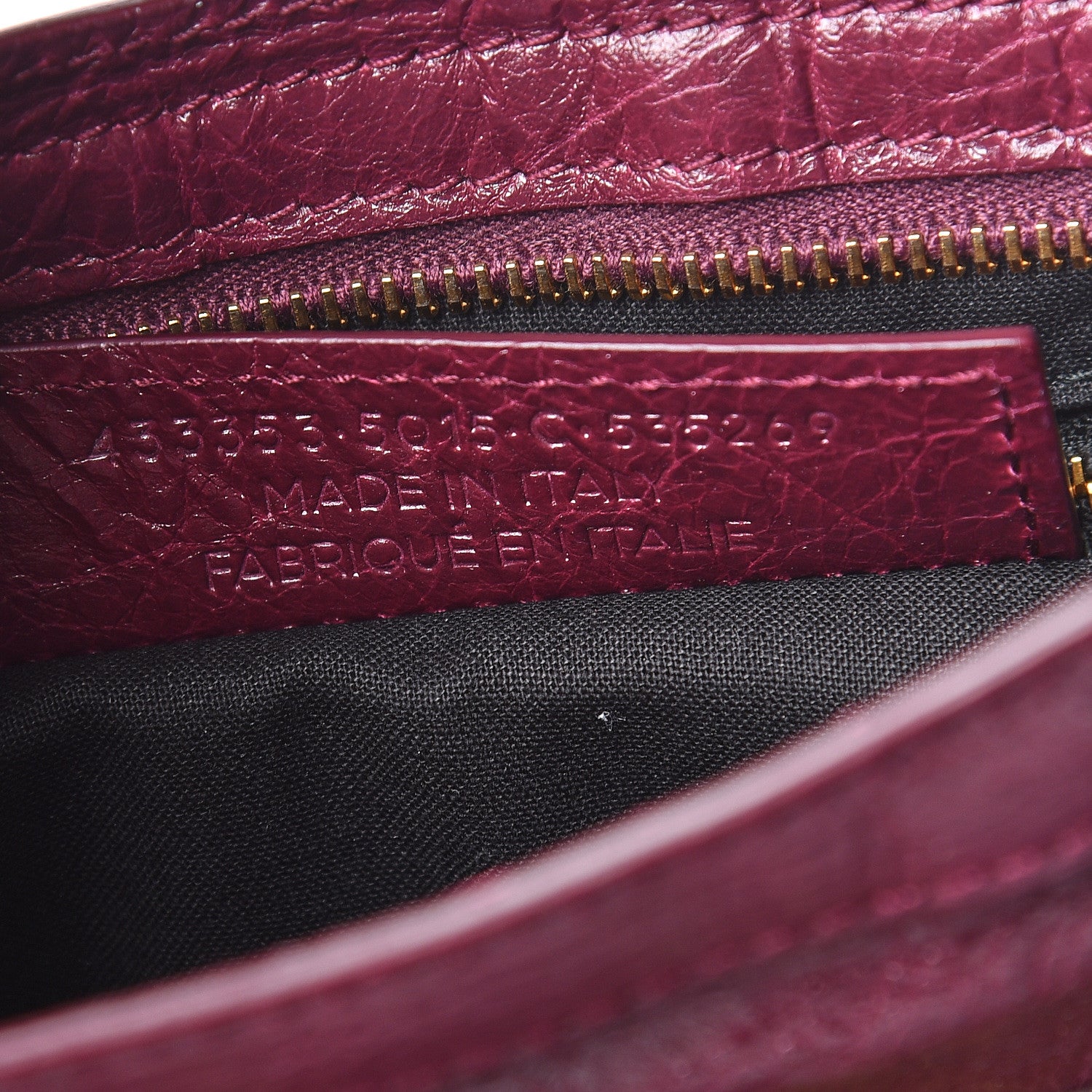 Balenciaga Agneau Giant 12 Gold Hardware S City Violet Prune 7 of 11
