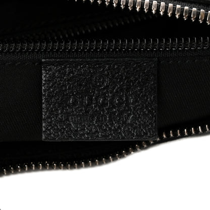 Gucci Monogram Medium Half Moon Hobo Black 6 of 10