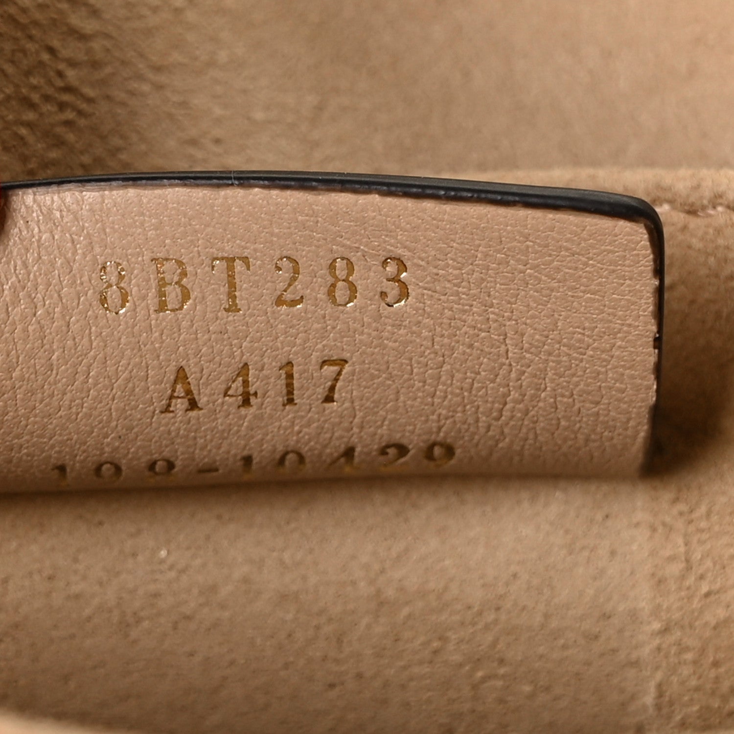 Fendi Vitello Liberty FF 1974 Embossed Kan I Shoulder Bag Fragola 7 of 15