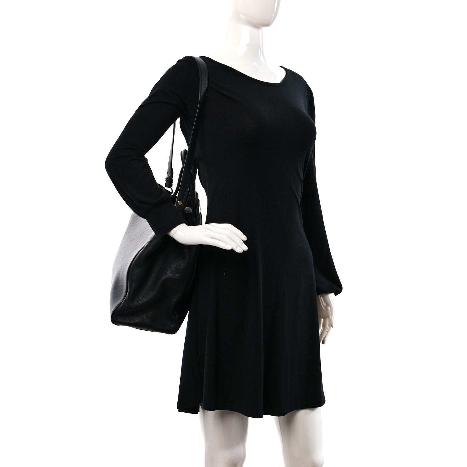 Fendi Vitello Elite Regular 2Jours Tote Black 2 of 15