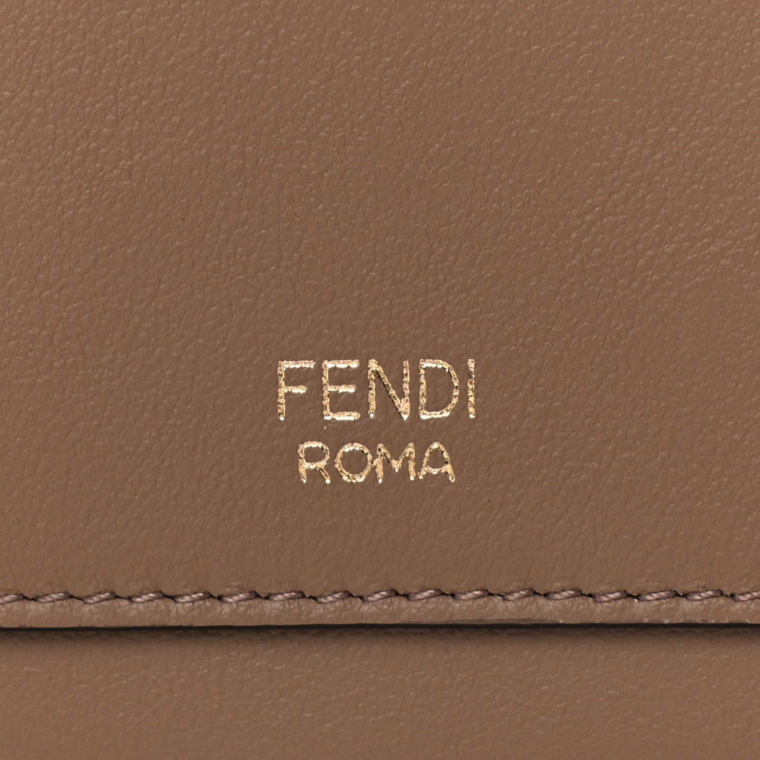 Fendi Vitello Grace Camoscio O'Lock Mini Camera Case Sand Rovere 11 of 14