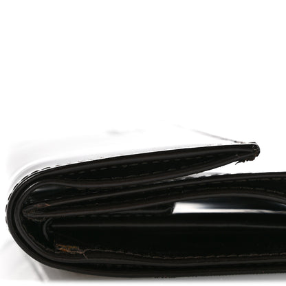 Prada Spazzolato Tri-Fold Compact Wallet Ebano 13 of 15