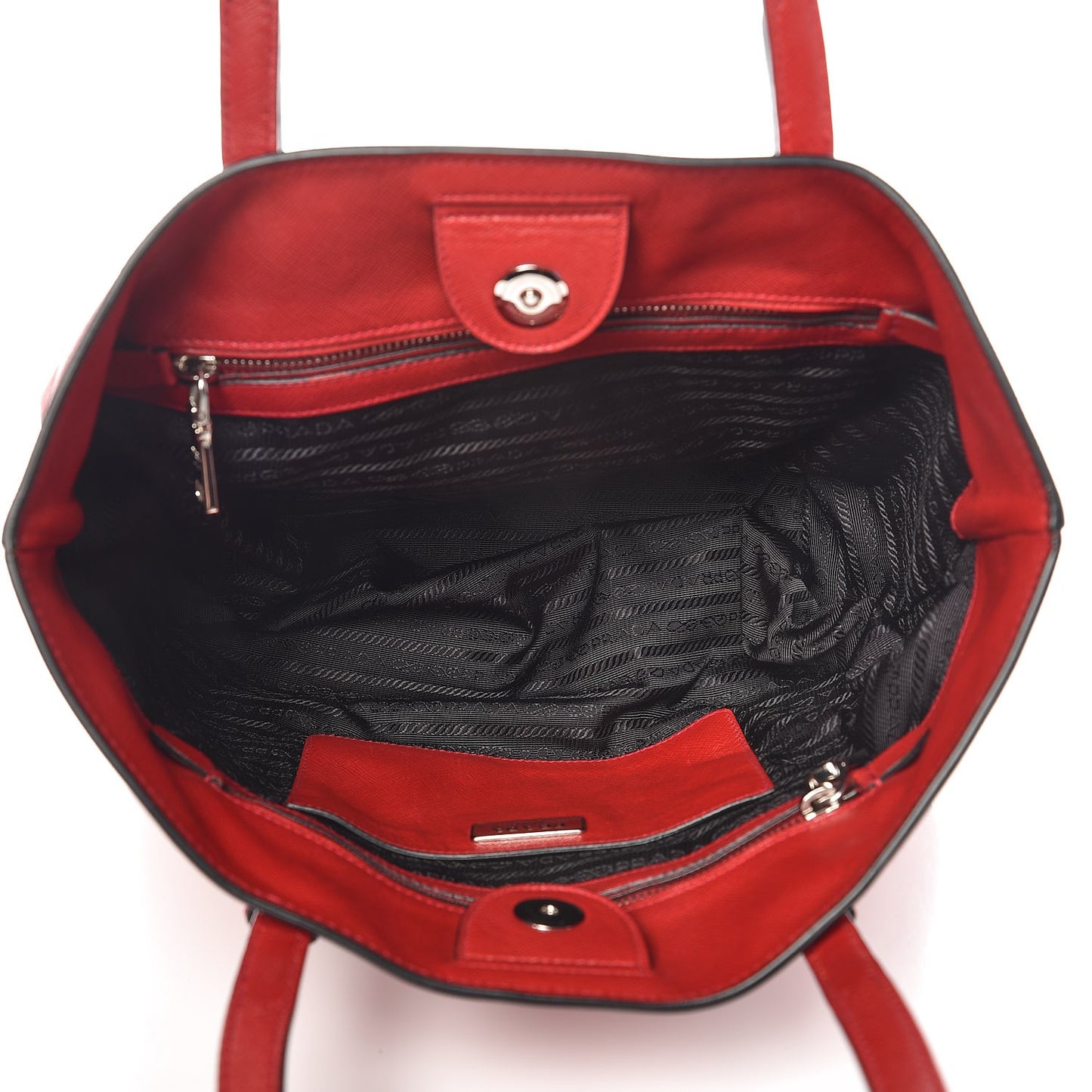 Saffiano Soft Tote Fuoco