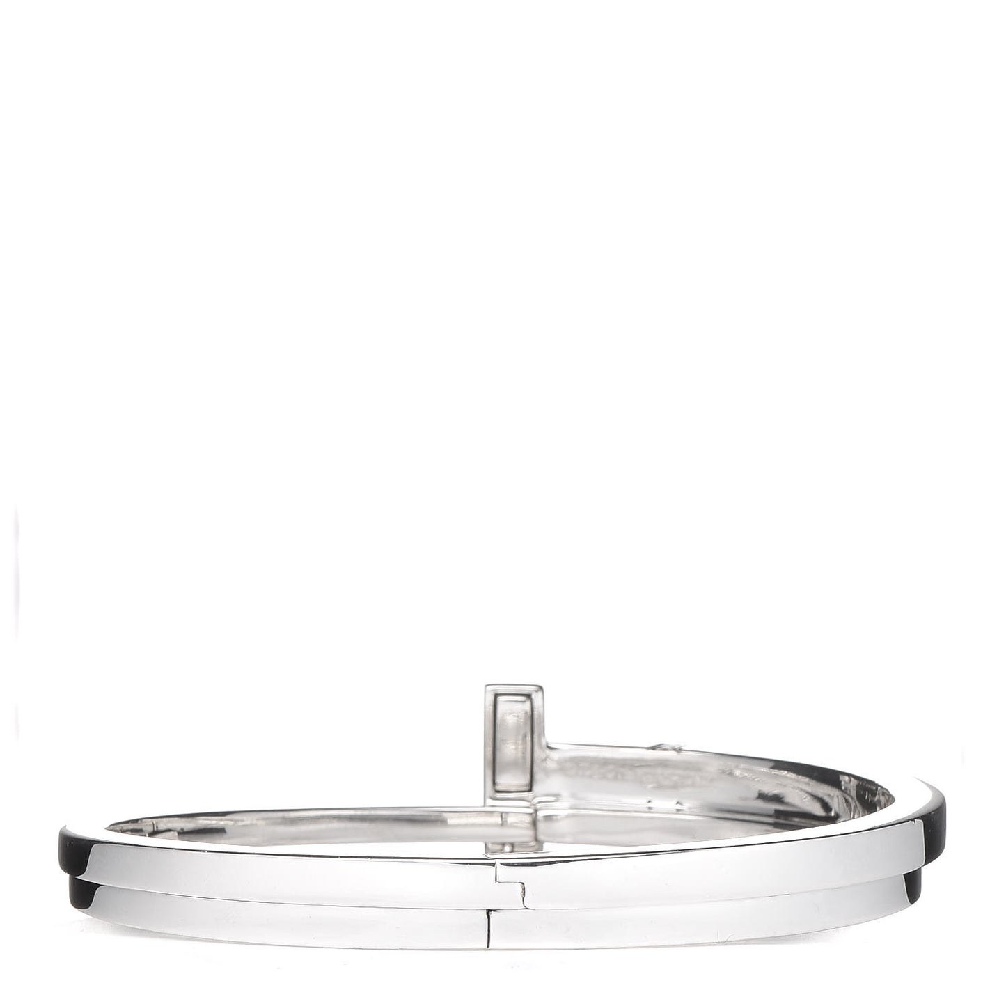 Sterling Silver Diamond T Square Wrap Bracelet
