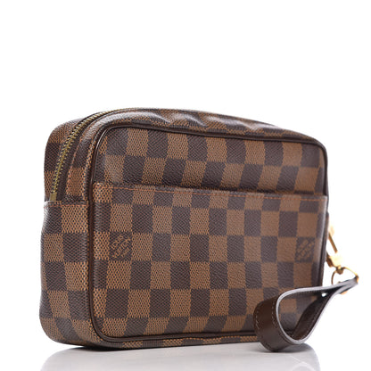Louis Vuitton Damier Ebene Pochette Billets Macao 3 of 10