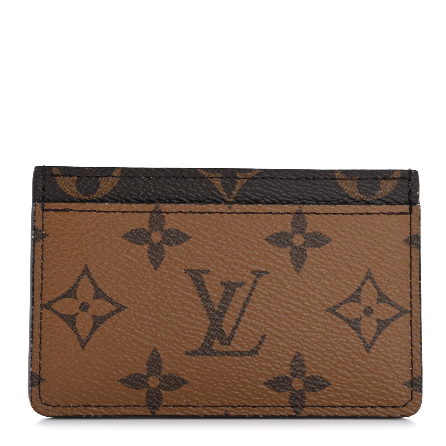 Reverse Monogram Card Holder