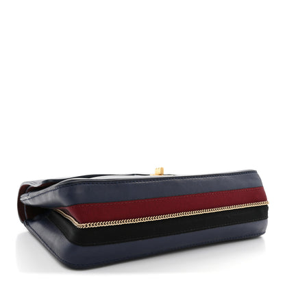 Chanel Calfskin Nude 2.55 Medals Reissue 225 Flap Navy 4 of 12