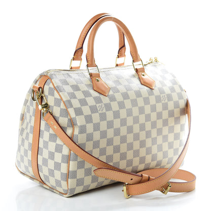Louis Vuitton Damier Azur Speedy Bandouliere 30 3 of 18