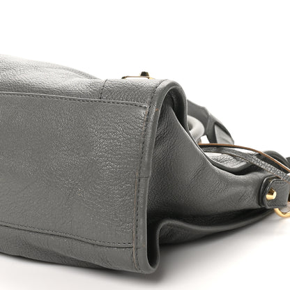 Balenciaga Chevre Gold Metallic Edge Hardware City Gris Acier 11 of 11