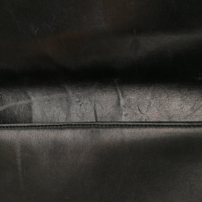 Chanel Lambskin Quilted CC Chocolate Bar Flap Black 11 of 12
