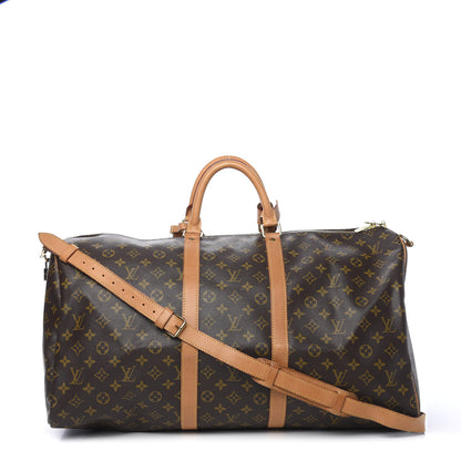 Louis Vuitton Monogram Keepall Bandouliere 55 1 of 14