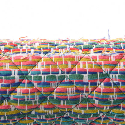 Chanel Tweed Quilted Medium Double Flap Multicolor 9 of 9