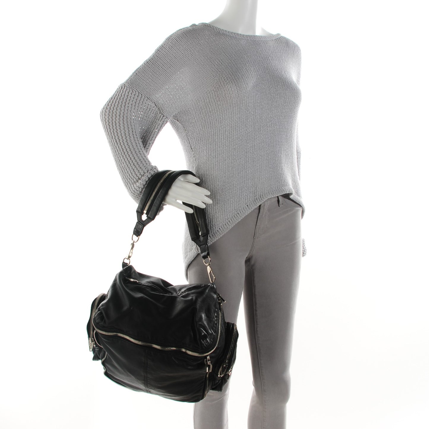 Washed Lambskin Jane Black