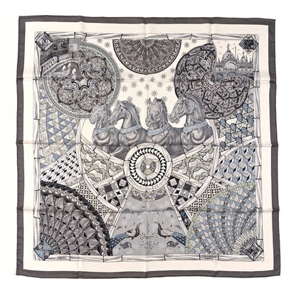 Hermes Silk Trophees de Venise Scarf 1 of 3