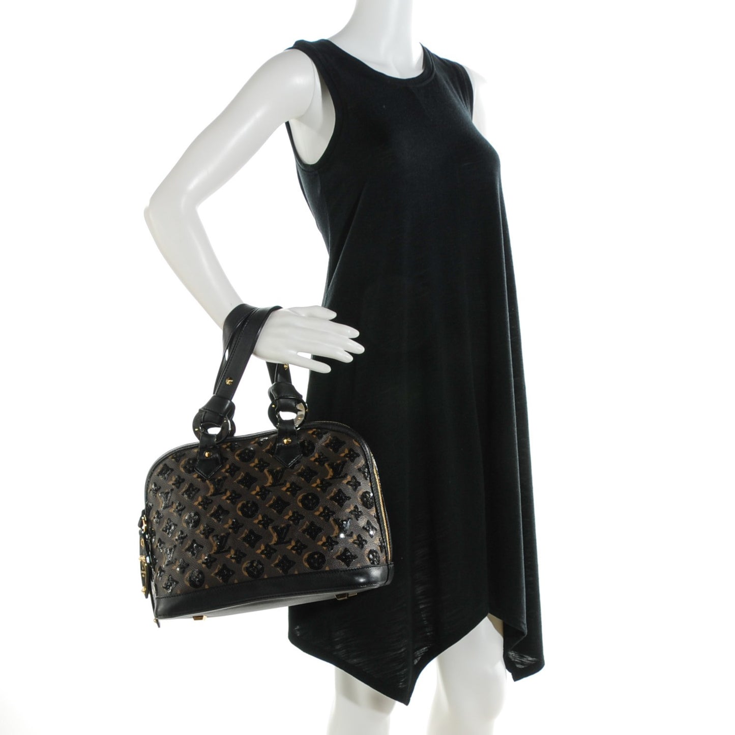 Monogram Sequins Eclipse Alma Black