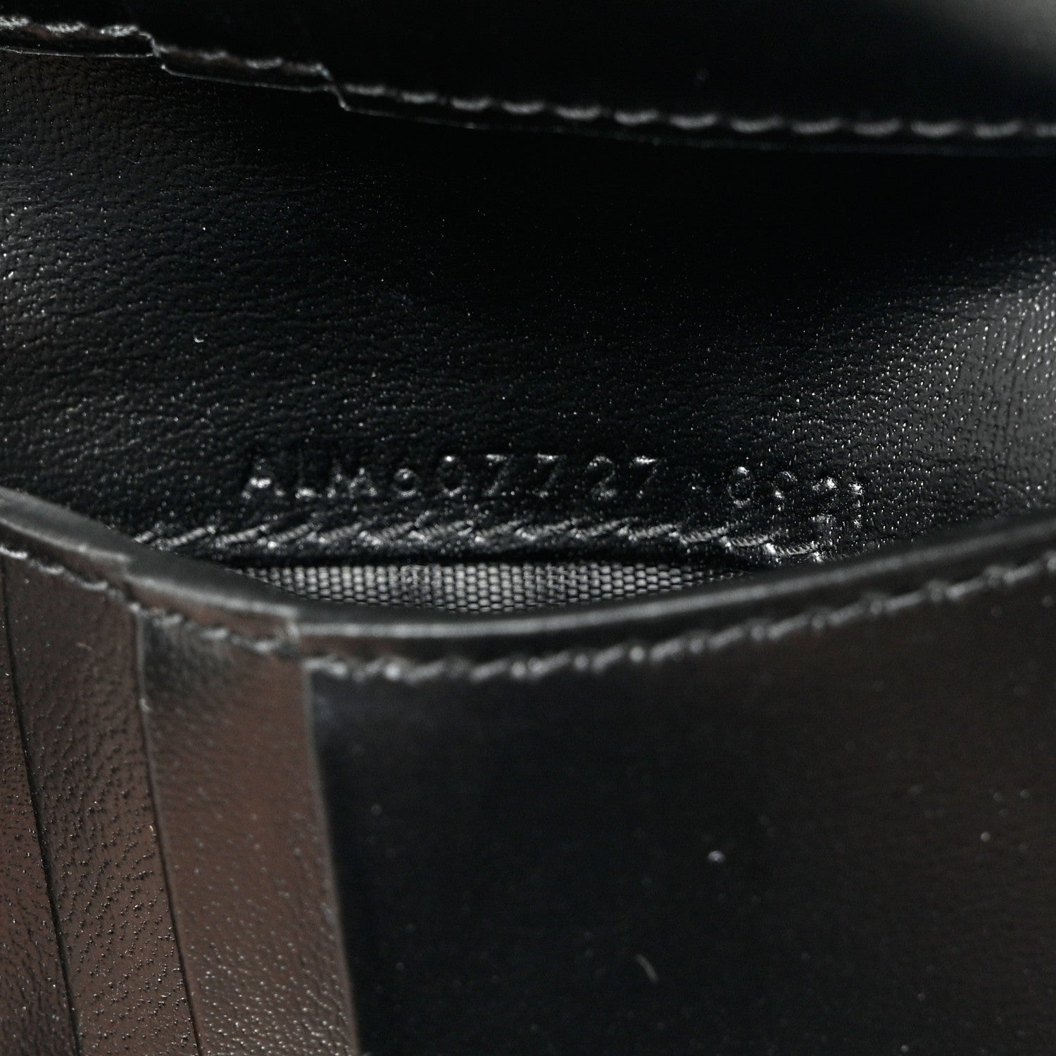 Saint Laurent Matte Calfskin Tiny Cassandre East West Wallet Black 7 of 7