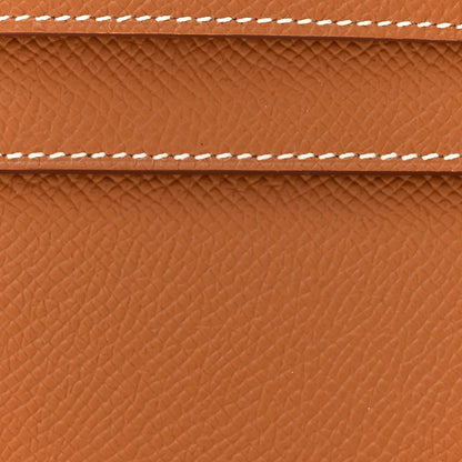 Hermes Epsom Kelly Wallet To Go Gold 8 of 11